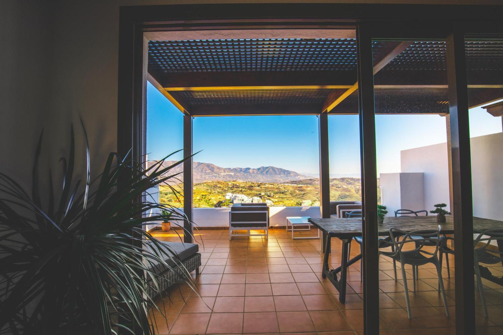 Ferienwohnung Penthouse La Cala De Mijas Golfview,Mountain Ans Seaview Exterior foto