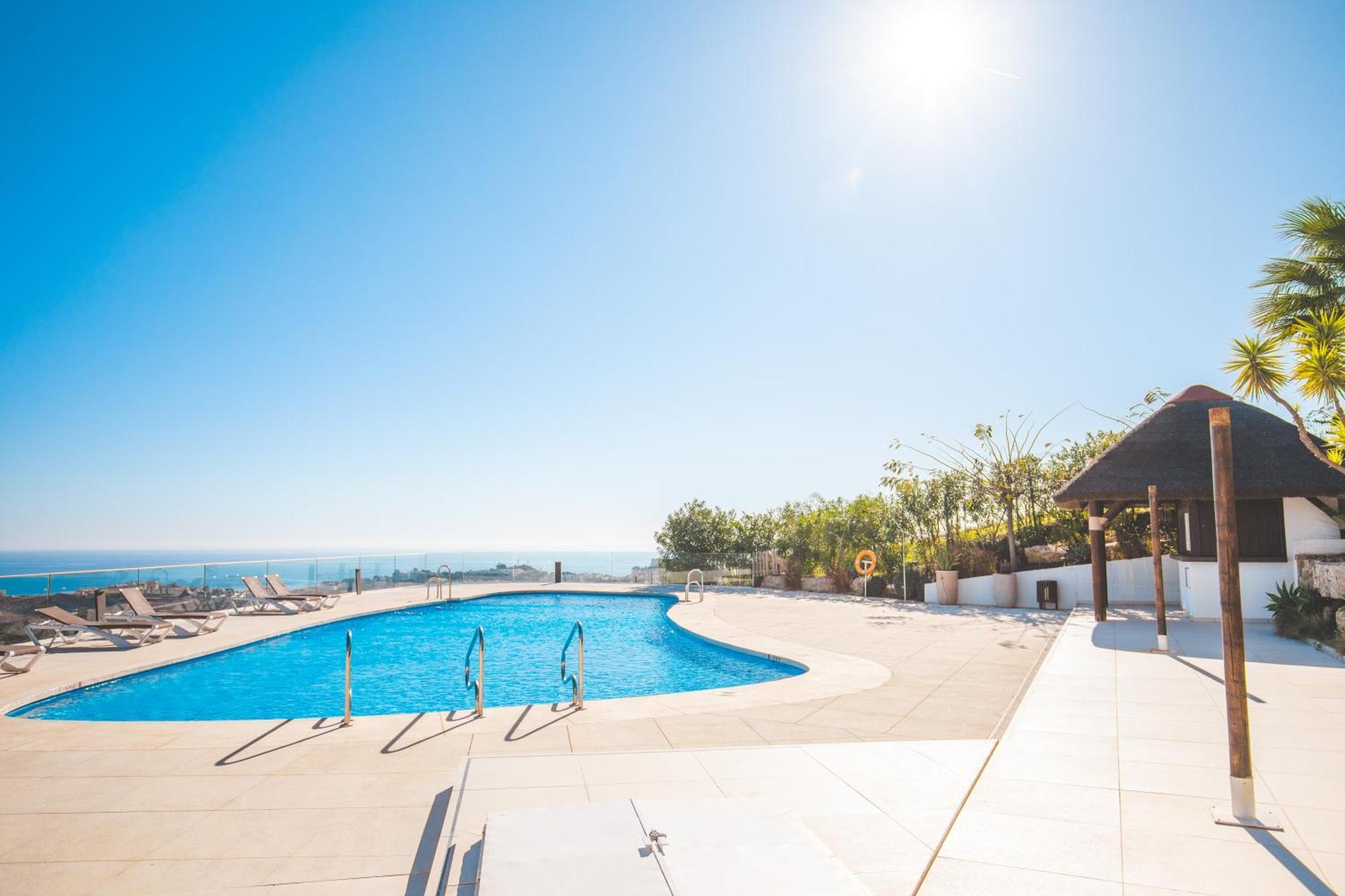 Ferienwohnung Penthouse La Cala De Mijas Golfview,Mountain Ans Seaview Exterior foto